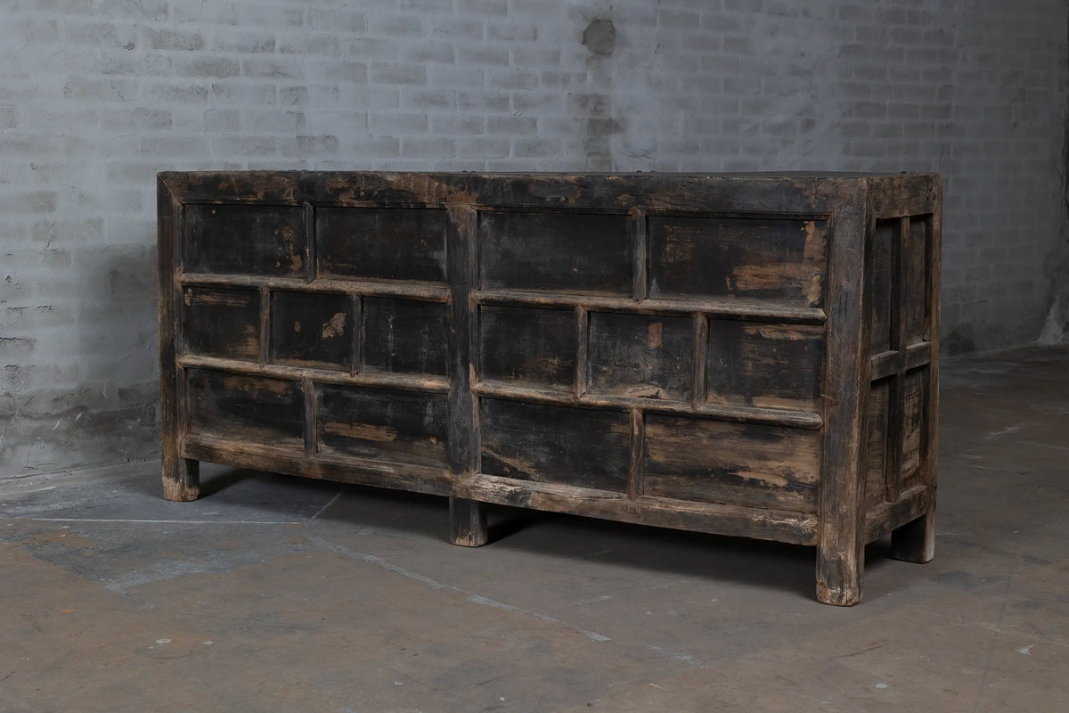 Alte chinesische Kommode aus Ulmenholz | 16 Schubladen D022