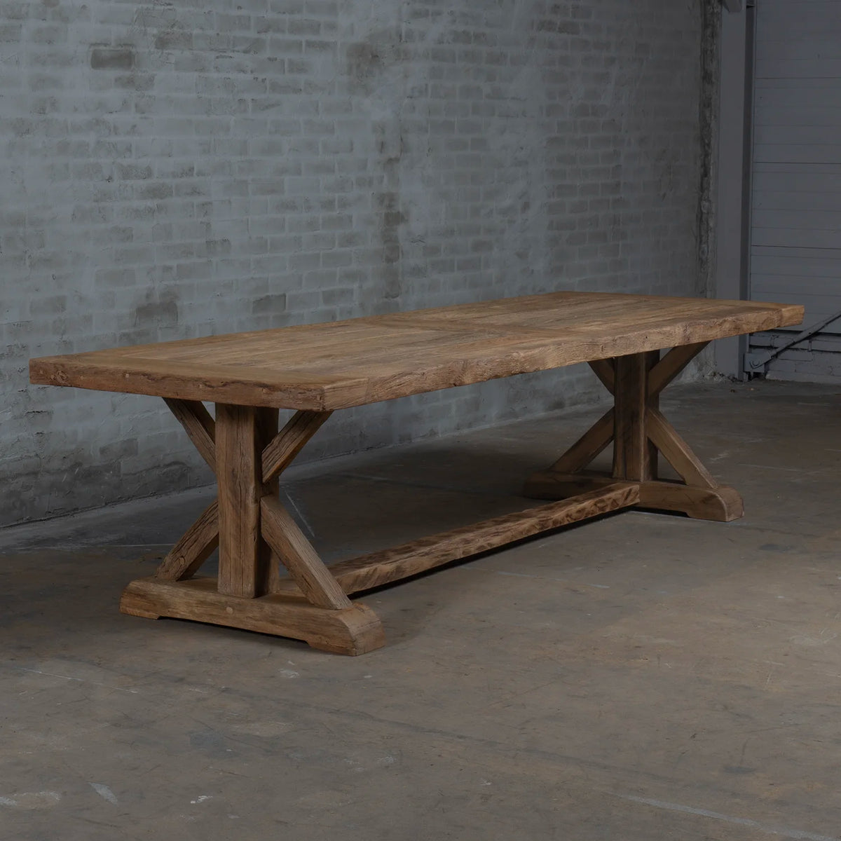 Kloostertafel Kitzbuehel gemaakt van oud eikenhout