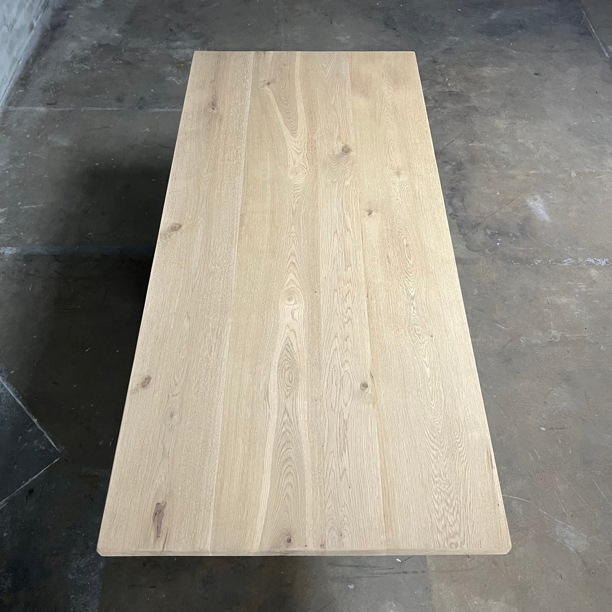 Tischplatte aus massiver Eiche 4cm dick – separat erhältlich – Top113