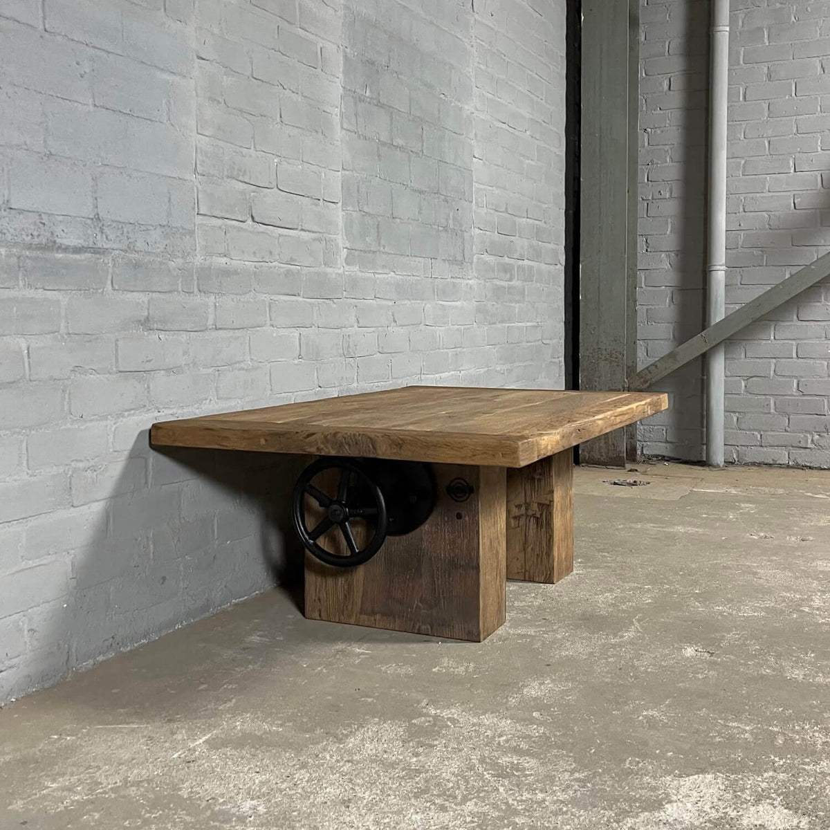 Eiche Couchtisch Höhenverstellbar von Hohe Qualität – Z019