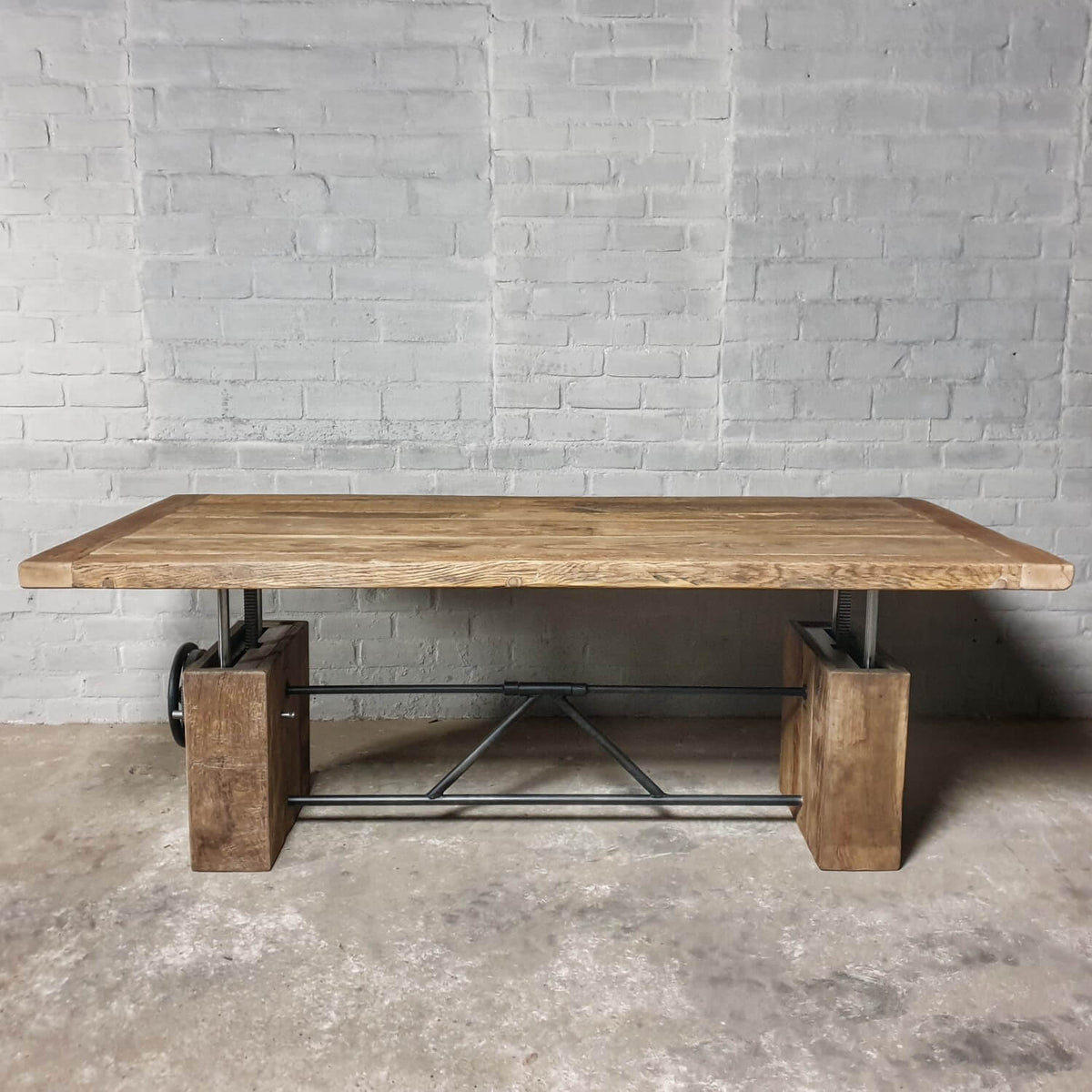 Eiche Couchtisch Höhenverstellbar von Hohe Qualität – Z019