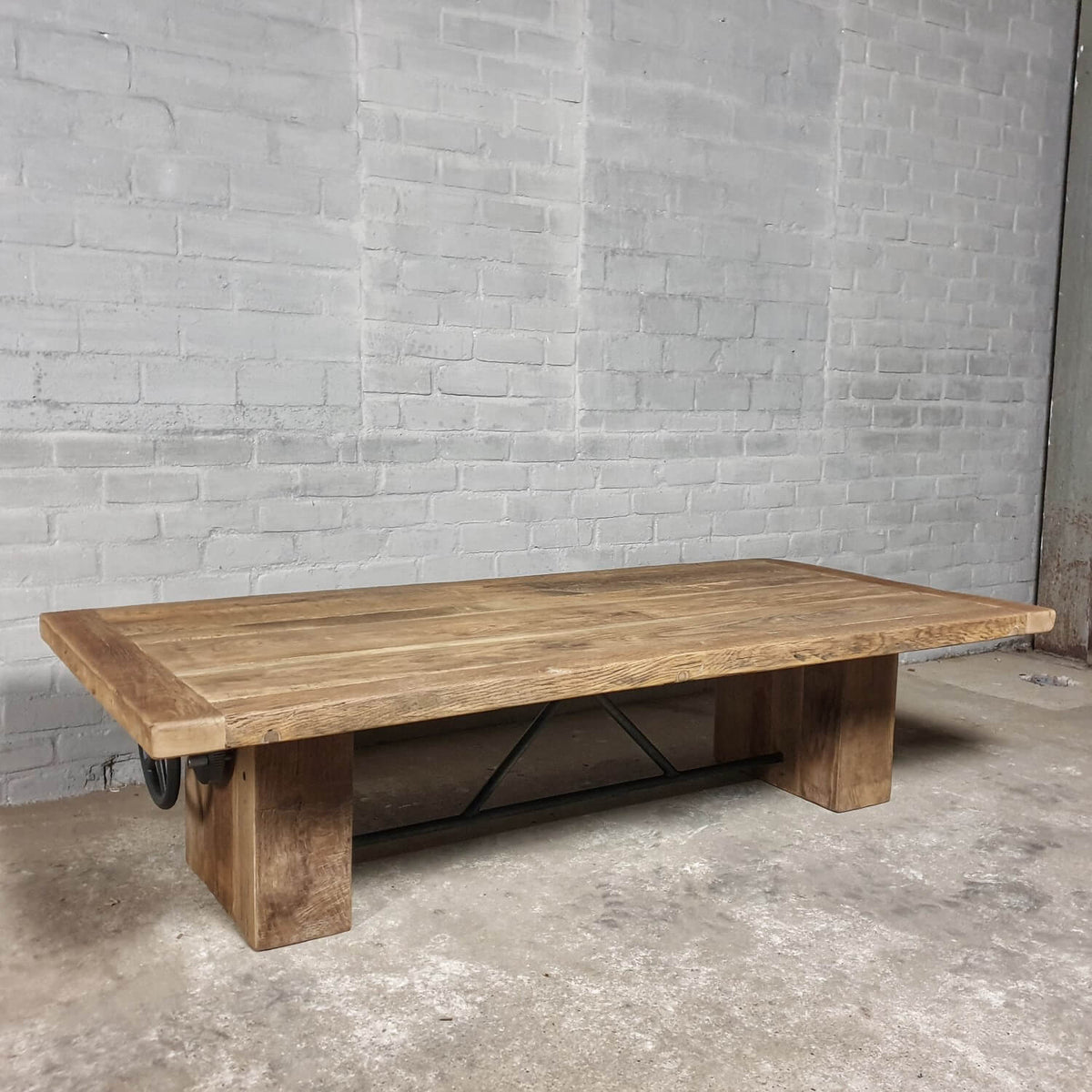 Eiche Couchtisch Höhenverstellbar von Hohe Qualität – Z019