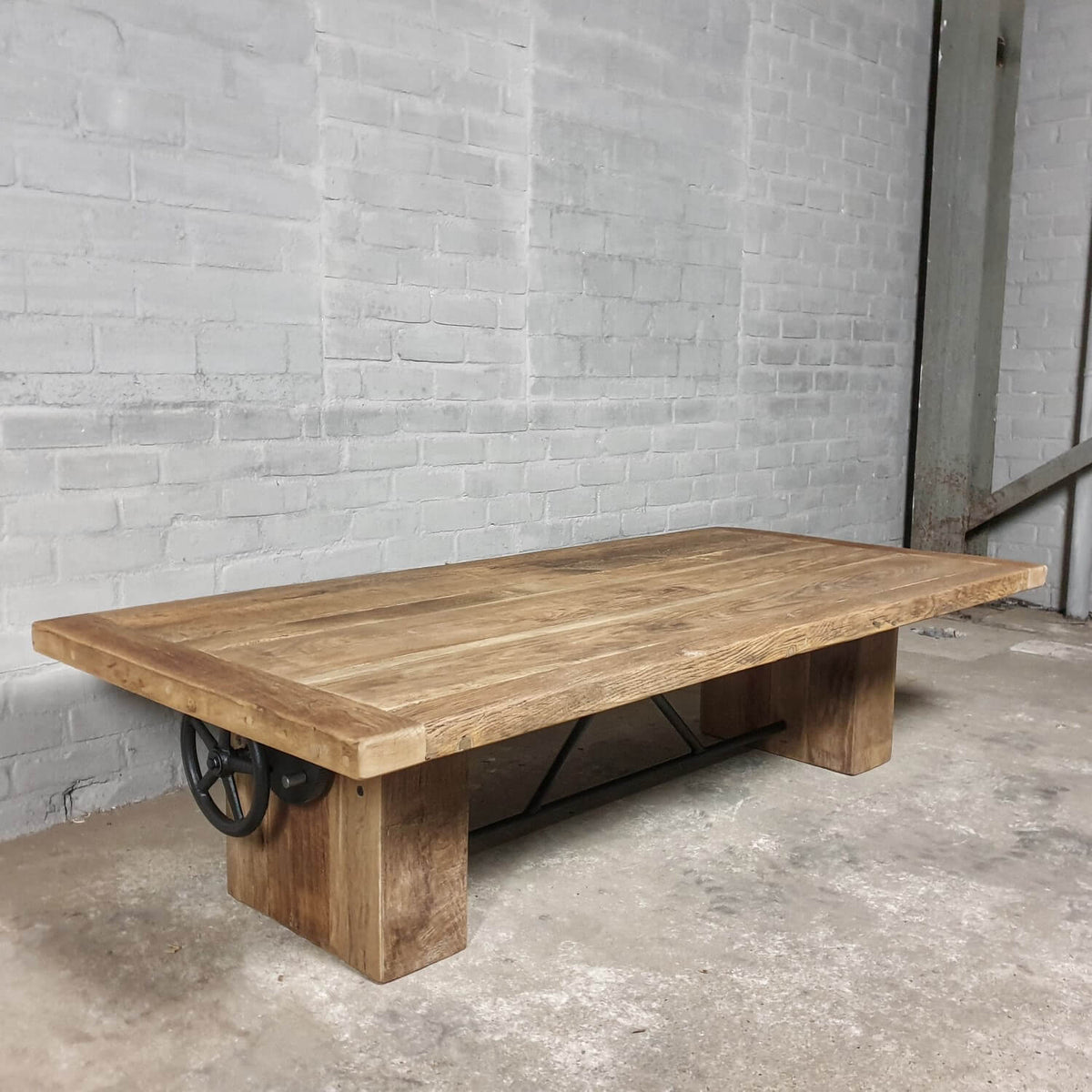 Eiche Couchtisch Höhenverstellbar von Hohe Qualität – Z019