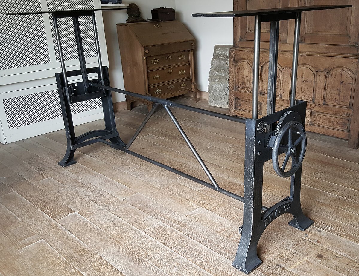 Industriedesign Tischgestell höhenverstellbar separat – DT03-LOS