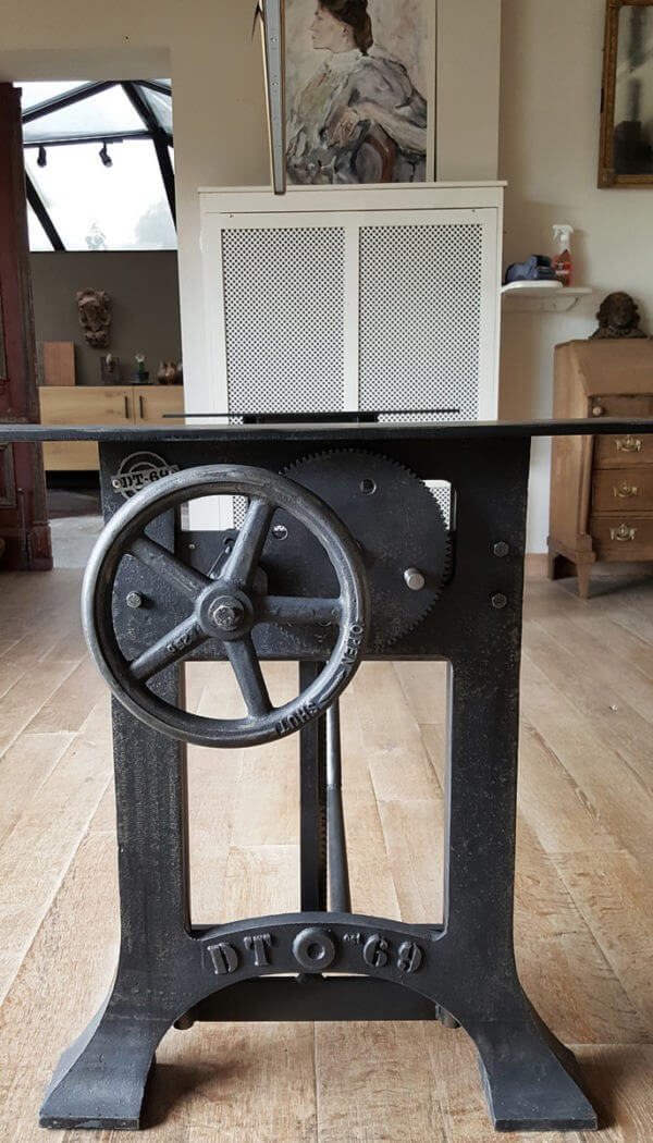 Industriedesign Tischgestell höhenverstellbar separat – DT03-LOS