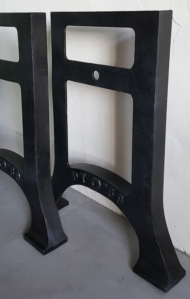 Tischbeine Metall Industriedesign – separat erhältlich – ind118-los
