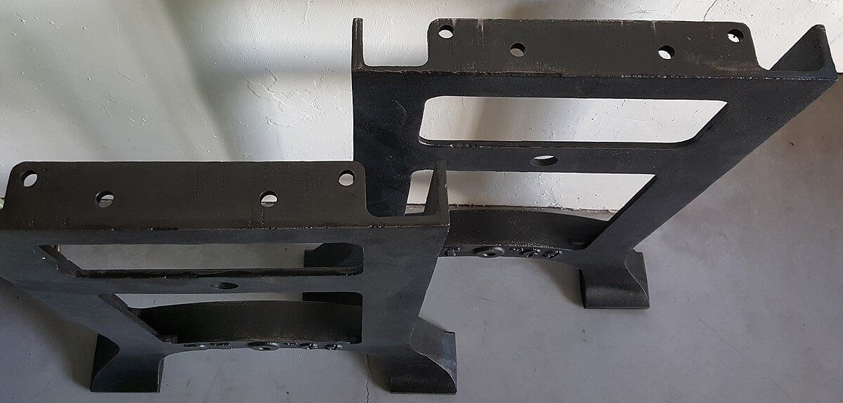 Tischbeine Metall Industriedesign – separat erhältlich – ind118-los