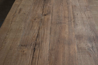 Esstisch nach Industrie design mit massiven Tischplatte – DT11