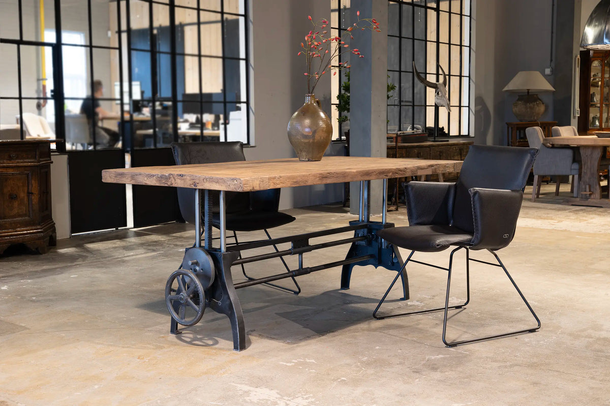 Industrial style Couchtisch höhenverstellbar zum Esstisch – DT42