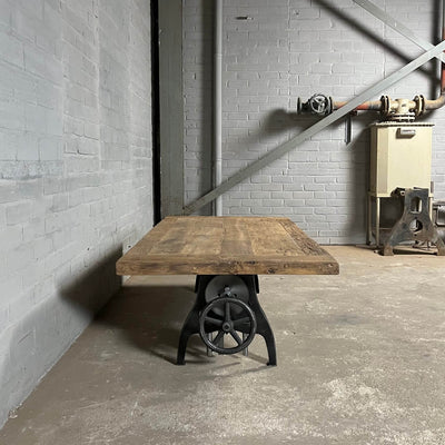 Industrial style Couchtisch höhenverstellbar zum Esstisch – DT42