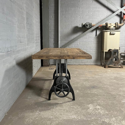 Industrial style Couchtisch höhenverstellbar zum Esstisch – DT42