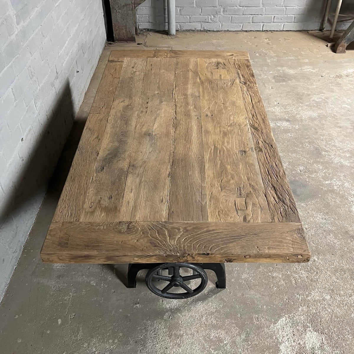 Industrial style Couchtisch höhenverstellbar zum Esstisch – DT42