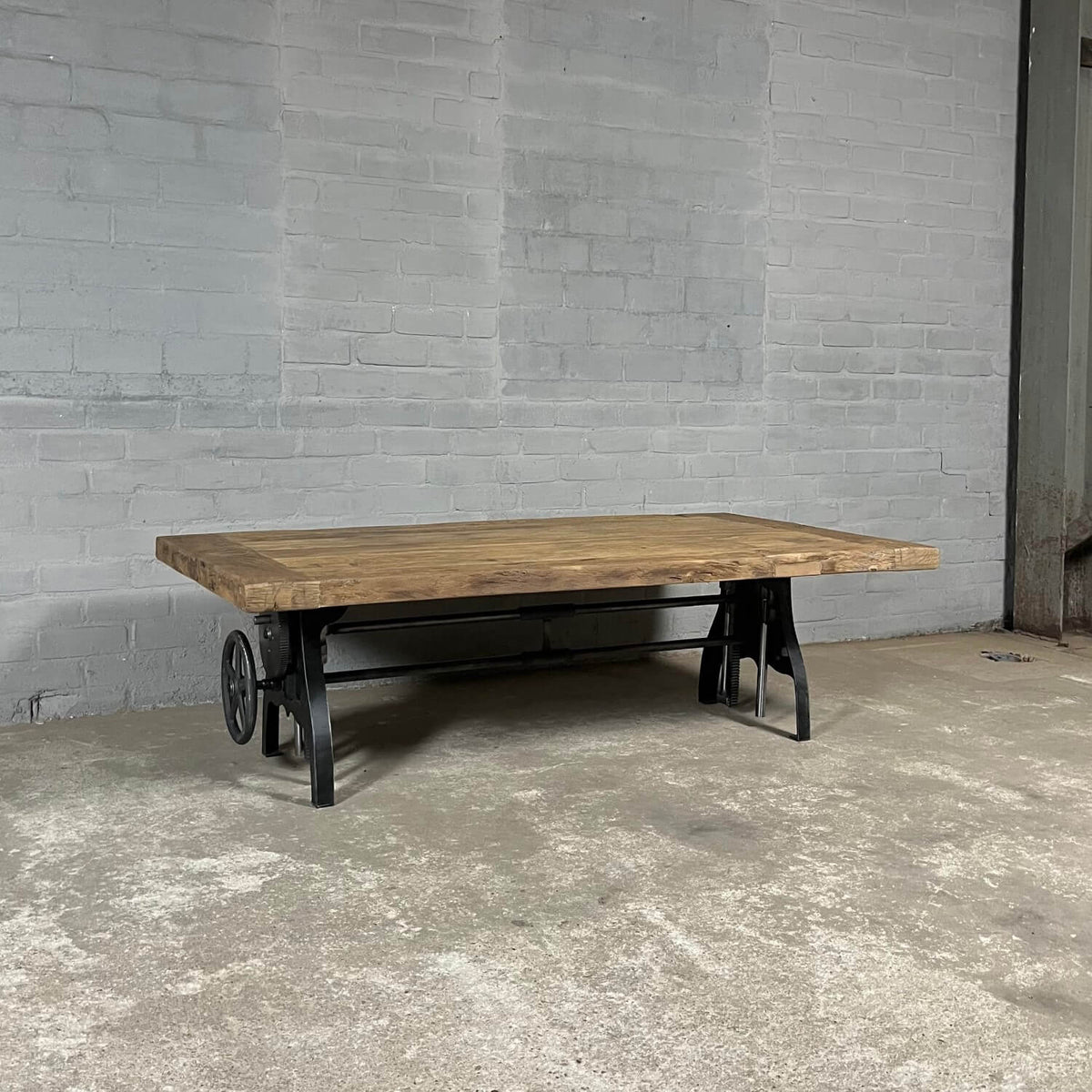 Industrial style Couchtisch höhenverstellbar zum Esstisch – DT42