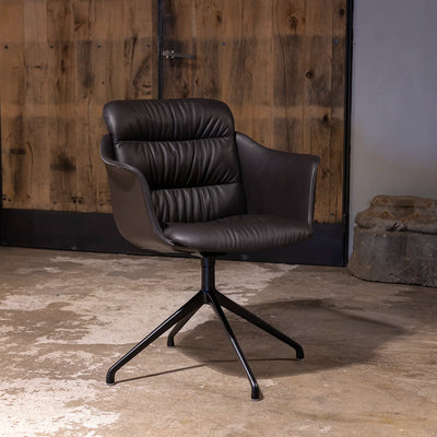 Design eetkamerstoel draaibaar met armleuningen de Sede DS-525 Tosca