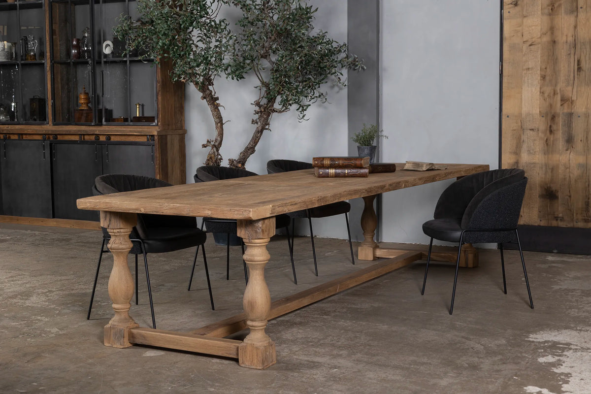 Holz Esstisch York – Klostertisch alte Eiche – Z045