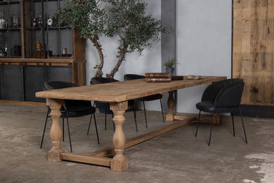 Holz Esstisch York – Klostertisch alte Eiche – Z045