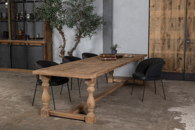 Holz Esstisch York – Klostertisch alte Eiche – Z045