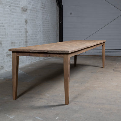 Franse Eettafel extra lang van oud eikenhout