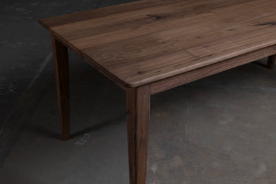 Noten eettafel in Frans model