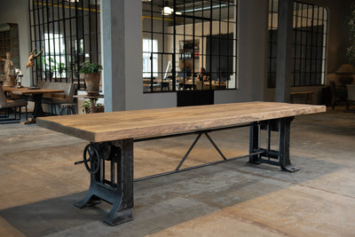Industrial style Esstisch höhenverstellbar – LIM25