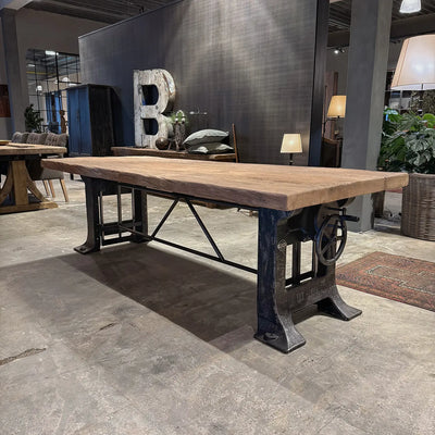 Industrie design Tisch höhenverstellbar – Auf Lager – H007