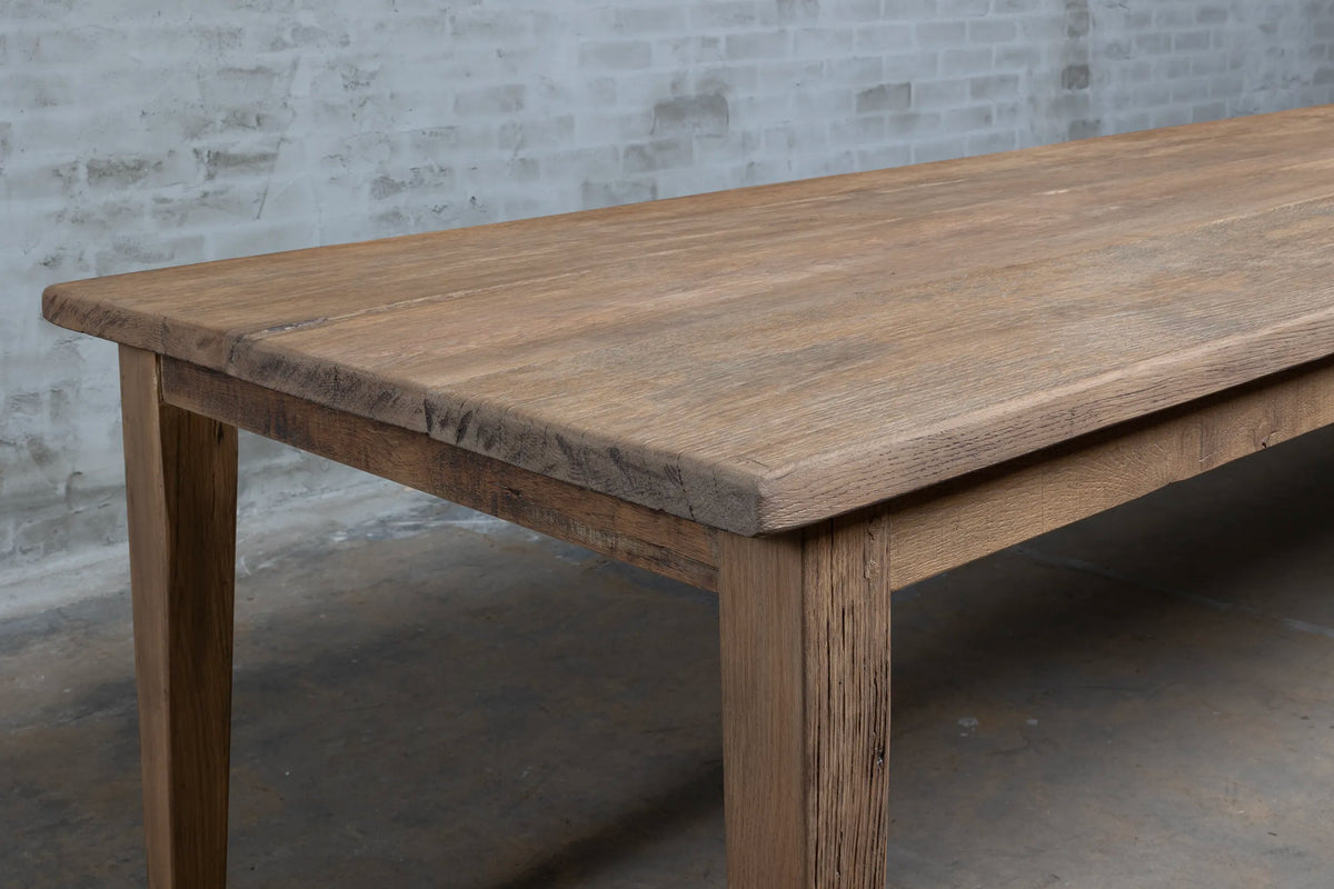 Französischer Esstisch XXL – Seltenes Holz – Limitierte Auflage – H009