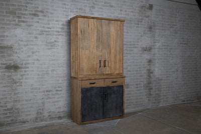Rustikal Eiche Buffetschrank im Landhausstil – K005