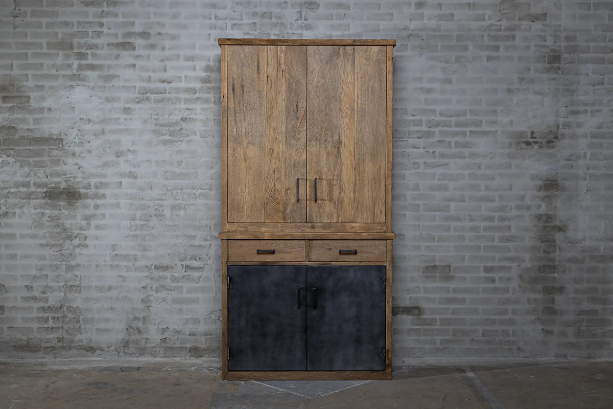 Rustikal Eiche Buffetschrank im Landhausstil – K005