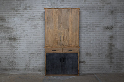 Rustikal Eiche Buffetschrank im Landhausstil – K005