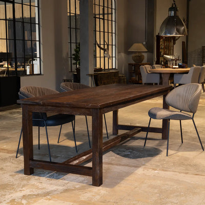 Kloostertafel Konstanz van massief oud eikenhout