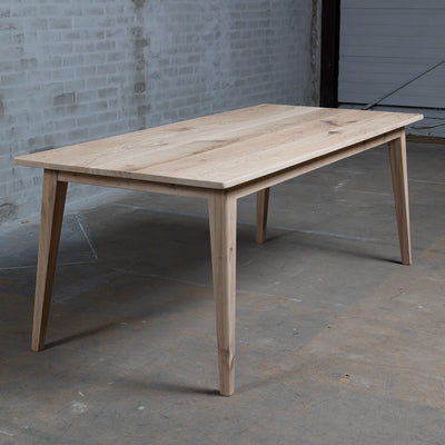 Retro eiken eettafel H004