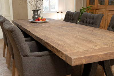 Esstisch Industrial style aus alter Eiche nach maß – DT27