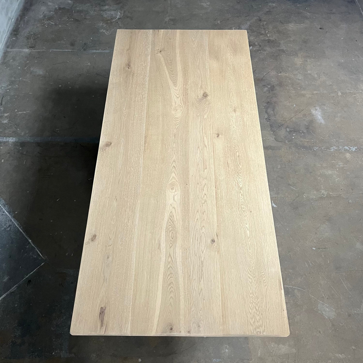 Tischplatte aus massiver Eiche 4cm dick – separat erhältlich – Top113