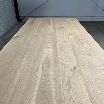 Tischplatte aus massiver Eiche 4cm dick – separat erhältlich – Top113