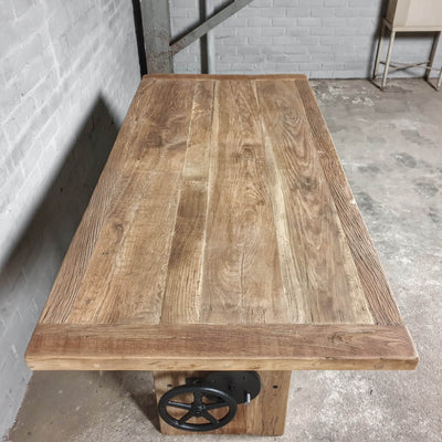 Eiche Couchtisch Höhenverstellbar von Hohe Qualität – Z019