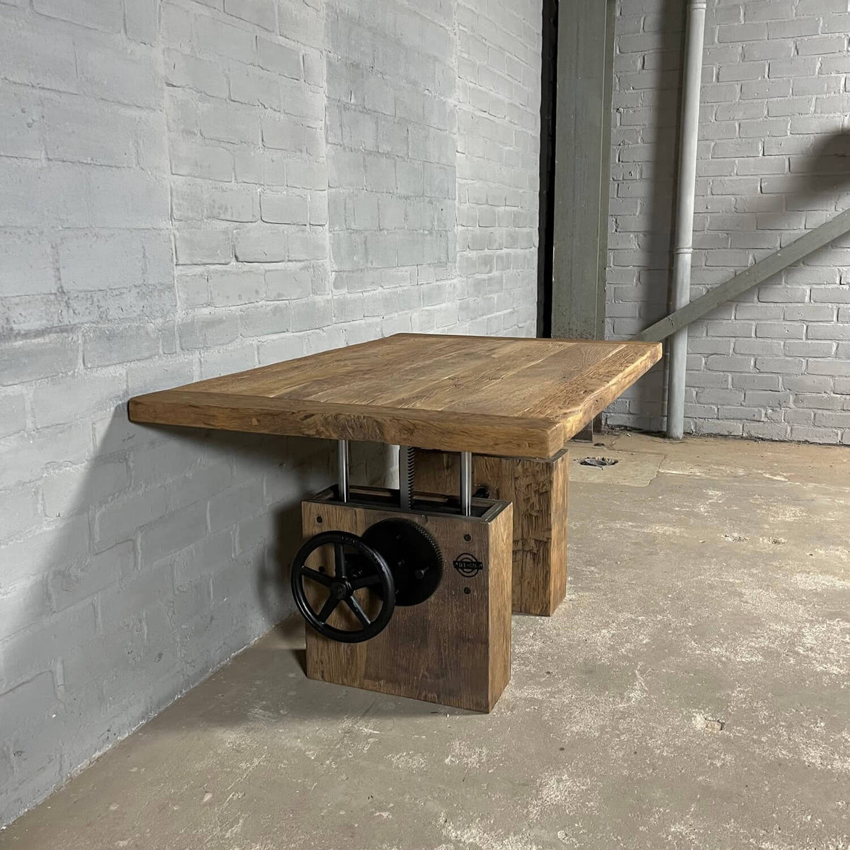 Eiche Couchtisch Höhenverstellbar von Hohe Qualität – Z019