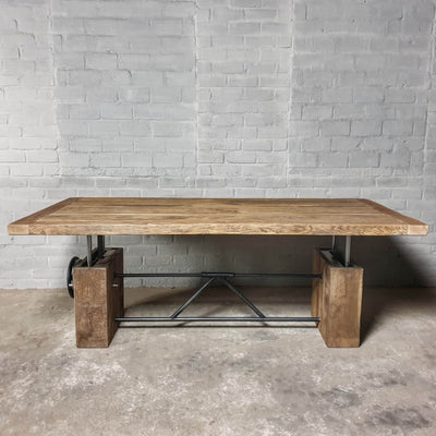 Eiche Couchtisch Höhenverstellbar von Hohe Qualität – Z019