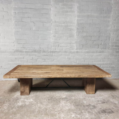 Eiche Couchtisch Höhenverstellbar von Hohe Qualität – Z019