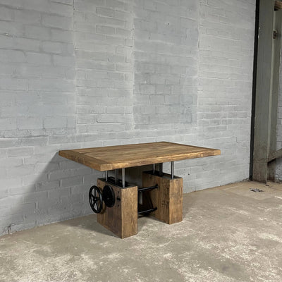 Eiche Couchtisch Höhenverstellbar von Hohe Qualität – Z019