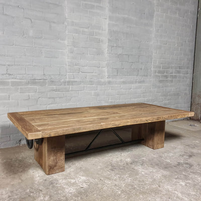 Eiche Couchtisch Höhenverstellbar von Hohe Qualität – Z019