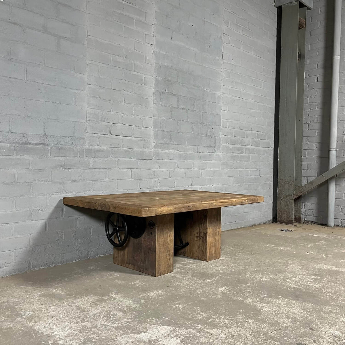Eiche Couchtisch Höhenverstellbar von Hohe Qualität – Z019