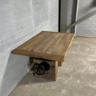 Eiche Couchtisch Höhenverstellbar von Hohe Qualität – Z019