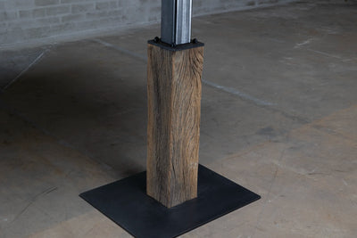 Holz Bartisch Bastro – Elektrisch verstellbar – Z040
