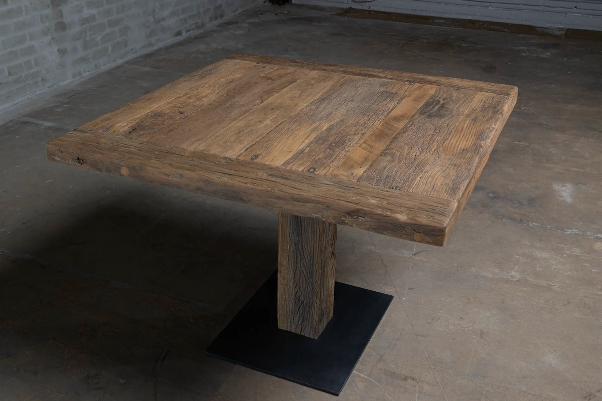 Holz Bartisch Bastro – Elektrisch verstellbar – Z040