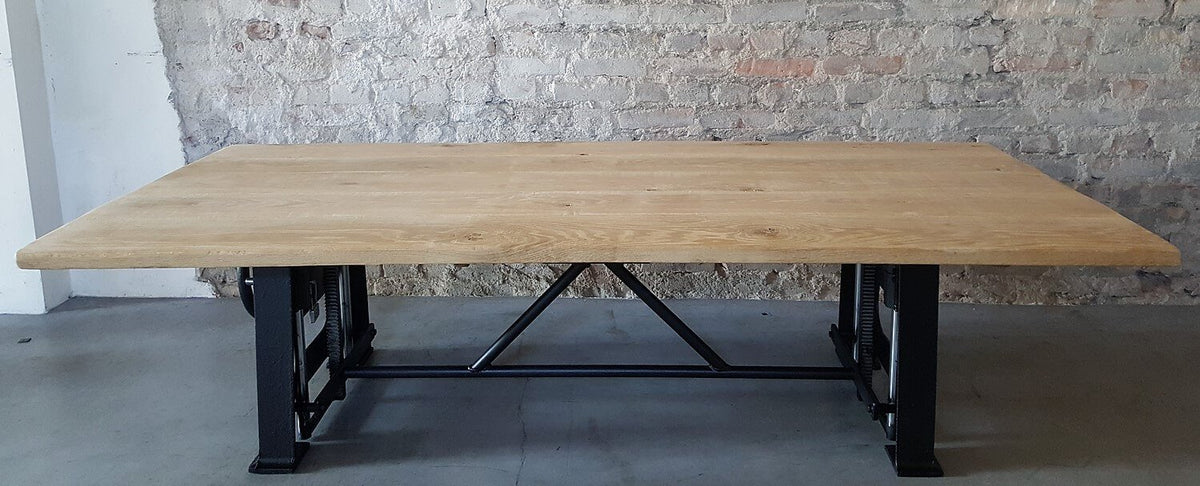 in Höhe verstellbare Industrie Design Couchtisch – DT25