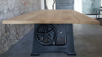 in Höhe verstellbare Industrie Design Couchtisch – DT25