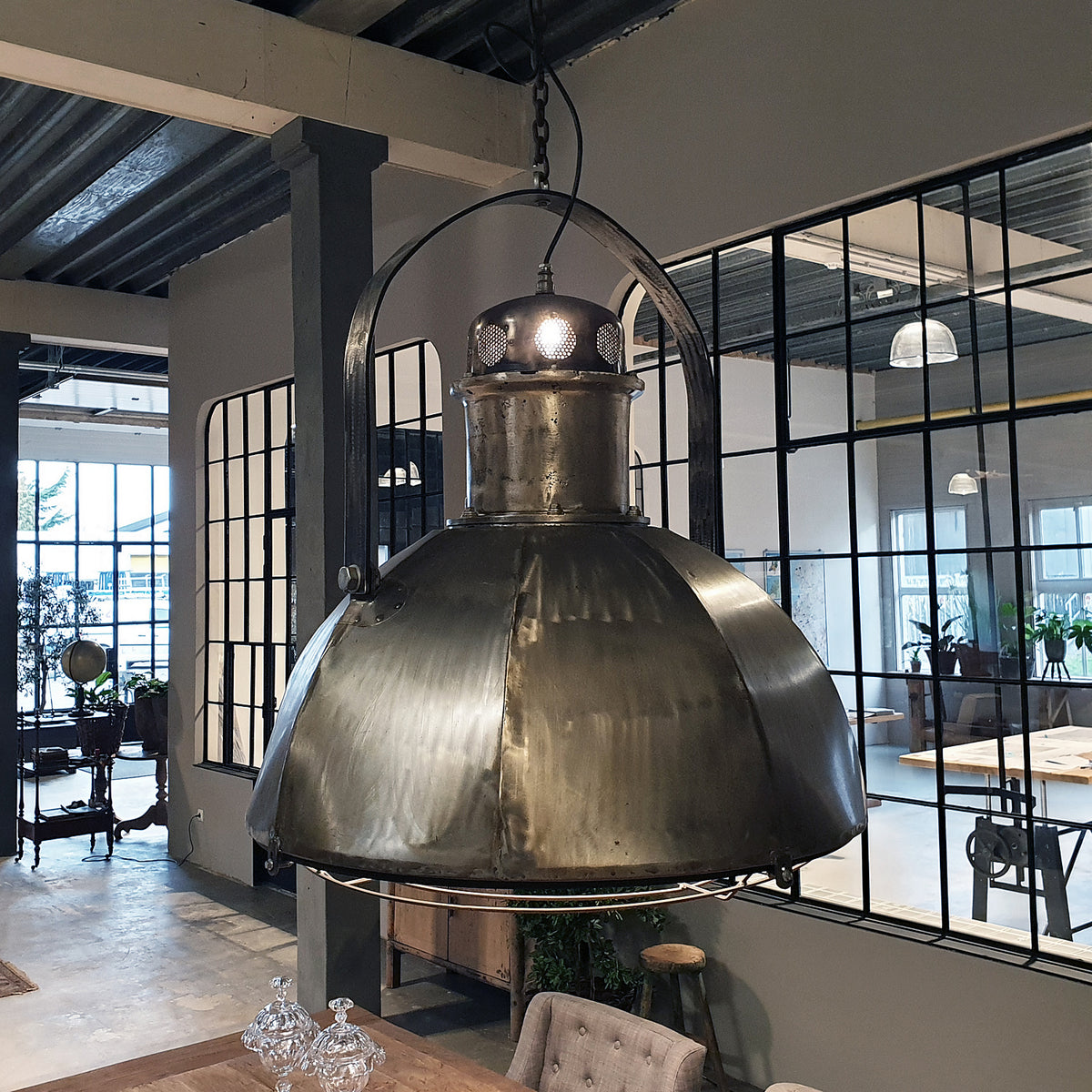 XXL hanglamp industrieel X21